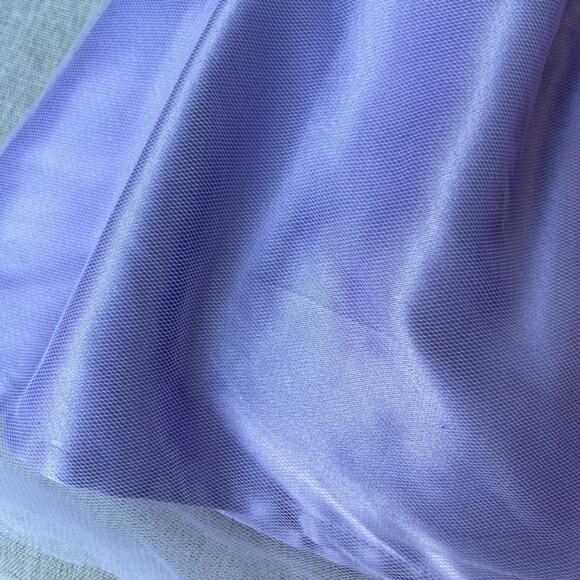 Janie and Jack Lavender Purple Skirt Satin and Tulle Size 2 new with tag - Picture 4 of 9